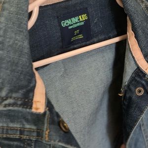 Toddler girls jean jacket